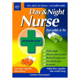 Day And Night Nurse Capsules - 24 Capsules