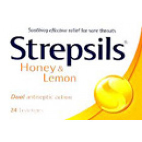 Strepsils Honey And Lemon 24 Lozenges