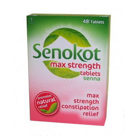 Senokot Max Strength Tablets - 48 Tablets
