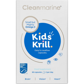 Cleanmarine For Kids Omega Fish Oil Capsules - 60 Capsules