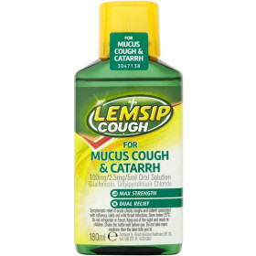 Lemsip Cough For Mucus and Catarrh 180ml 