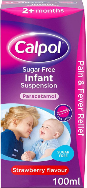Calpol Infant Suspension Strawberry Flavour 100ml