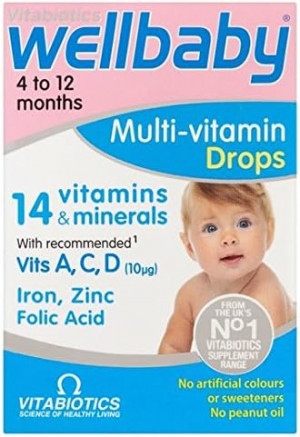 Vitabiotics Wellkid Baby Drops 30ml