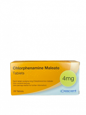 Chlorphenamine Maleate 4mg Tablets