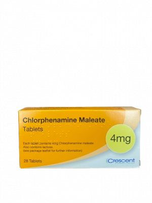 Chlorphenamine Maleate 4mg Tablets - 28 Tablets