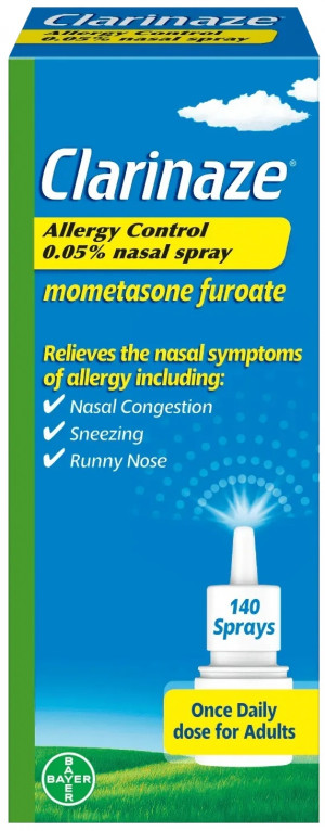 Clarinaze Allergy Control Nasal Spray 140 Sprays