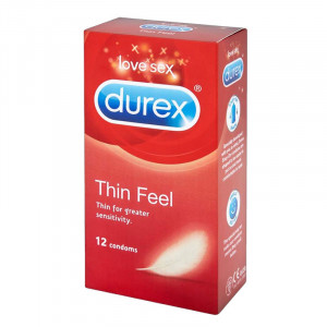 Durex Thin Feel Condoms - 12 Pack