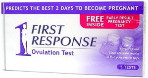 First Response Easy to Read Ovulation Test