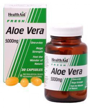 HealthAid Aloe Vera 5000mg Capsules
