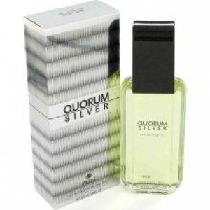 Antonio Puig Quorum Silver Edt 100ml Spray for Men