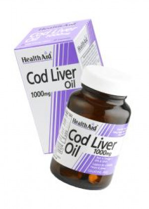 HealthAid Cod Liver Oil 1000mg 30 Capsules