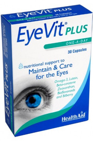 HealthAid EyeVit Plus 30 Capsules