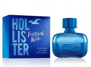 Hollister Festival Nite Mens Edt 100ml Spray