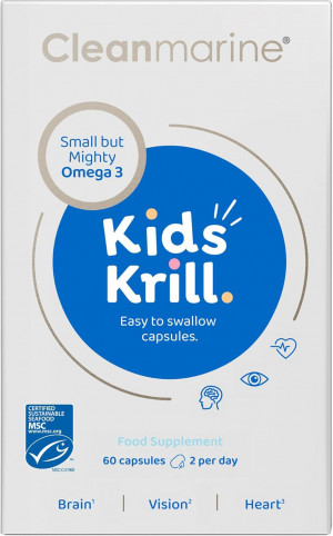 Cleanmarine For Kids Omega Fish Oil Capsules - 60 Capsules