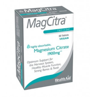 HealthAid MagCitra 60 Tablets