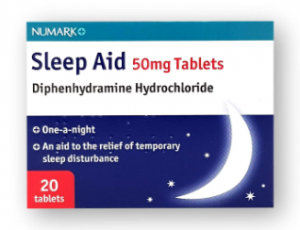 Numark Night Time Sleep Aid 50mg Tablets