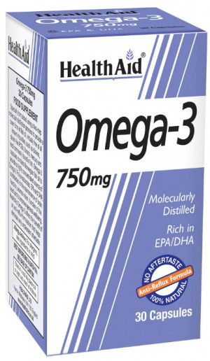 HealthAid Omega 3 750mg 30 Capsules