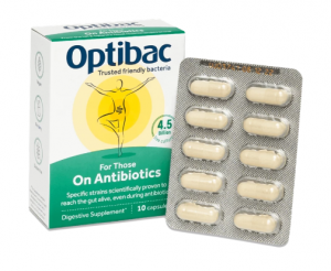 Optibac Probiotics For Those On Antibiotics 10 Capsules