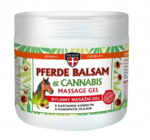 Palacio Cannabis Massage Gel with Pferde 600ml