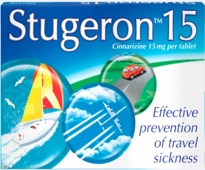 Stugeron 15 Tablets - Prevent Travel Sickness
