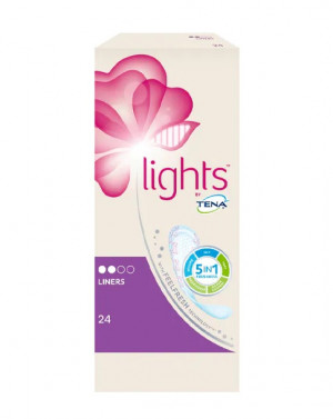 Tena Lights Light Liners Pads - 28 Pads