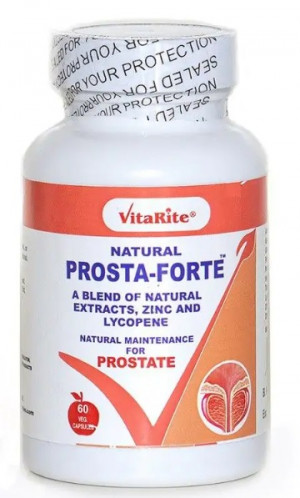 VitaRite Natural Prosta-Forte 60 Veg. Capsules