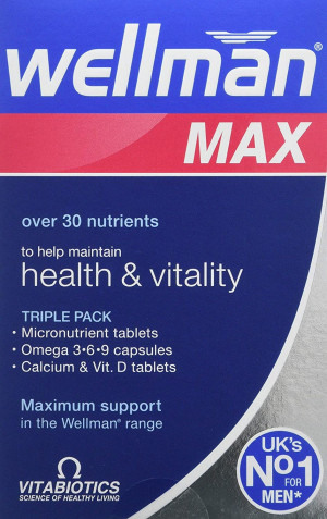 Vitabiotics Wellman Max 84 Tablets and Capsules