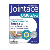 Vitabiotics Jointace Omega 3 and Glucosamine Capsules - 30 Capsules