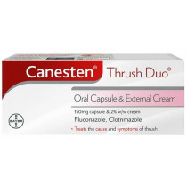 Canesten Thrush Duo Oral Capsule and External Cream