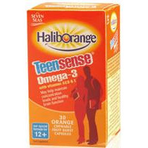 Haliborange TeenSense Omega 3 with Vitamins ACDE 30 Capsules
