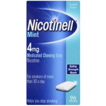 Nicotinell Chewing Gum Mint 4mg - 96 Pieces