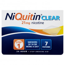 NiQuitin CQ Clear 21mg Patches Step 1 - 7 Patches