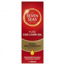 Seven Seas Pure Cod Liver Oil Extra High Strength 300ml