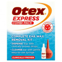 Otex Express Combi Pack Ear Wax Removal Kit 10ml