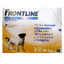 Frontline Spot on Dog for Small Dogs 2-10kg