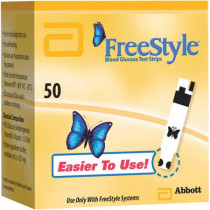 FreeStyle Blood Glucose Test Strips - 50 Strips