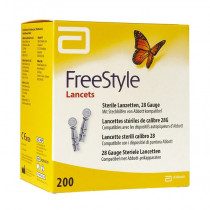 FreeStyle Lancets - 200 Lancets and 28 Gauge Sterile Lancets