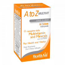 Health Aid Multivitamins And Minerals A to Z 30 Tablets