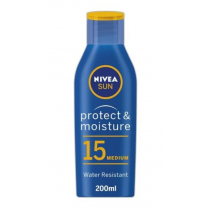 Nivea Sun Protect & Moisture Sun Cream Lotion SPF15 200ml