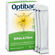 Optibac Probiotics Bifido & Fibre 10 Sachets