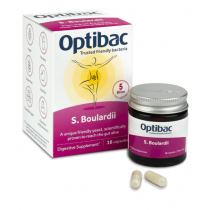 Optibac Probiotics Saccharomyces Boulardii 16 Capsules 