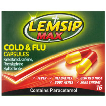 Lemsip Max Cold And Flu Capsules