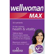 Vitabiotics Wellwoman Max - 84 Tablets and Capsules