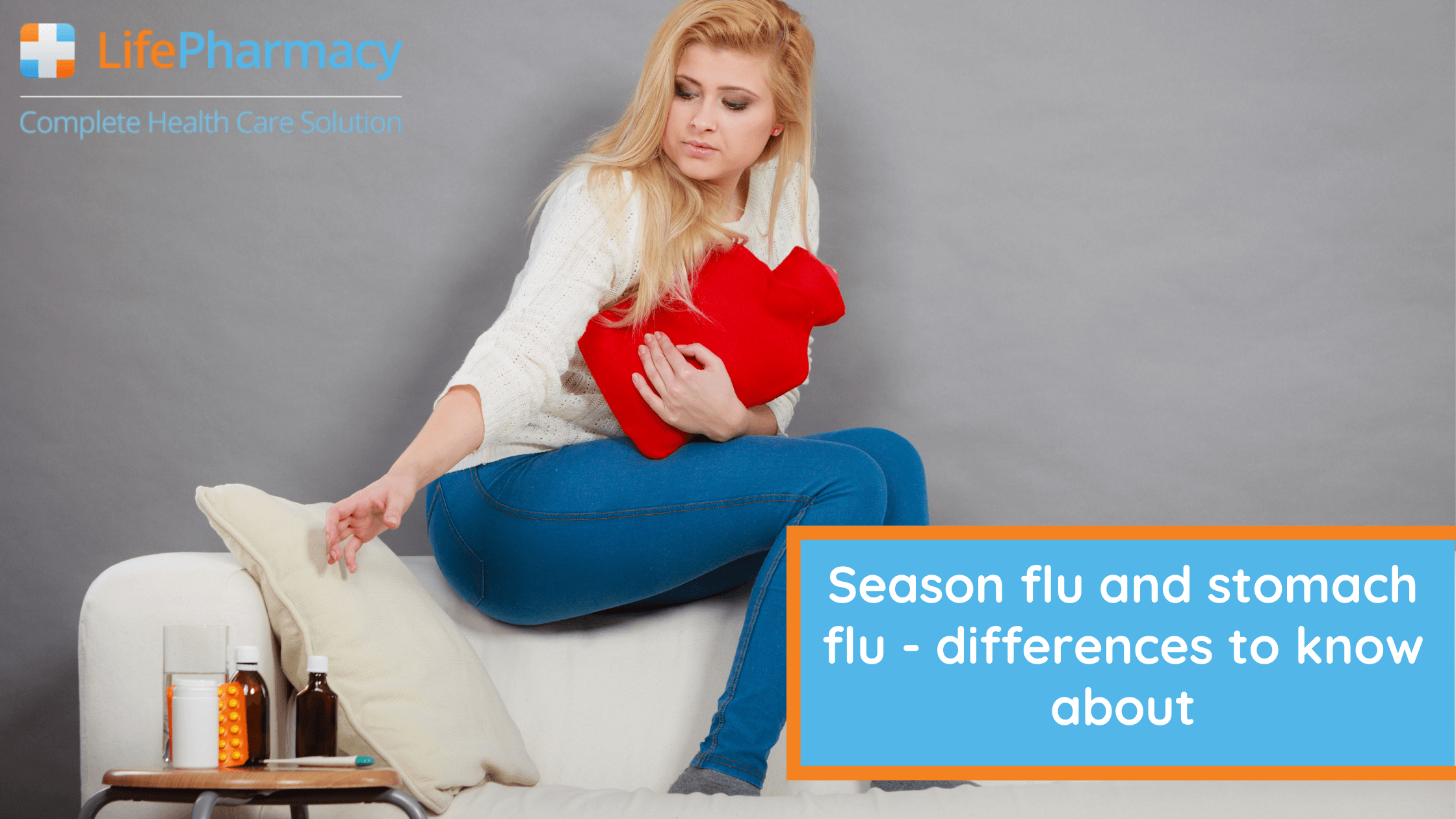  Season flu and stomach flu - differences to know about